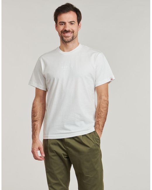 Replay Gray T Shirt T Shirt for men