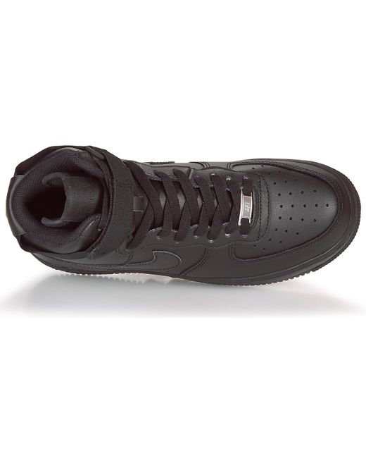 nike air force 1 high 08 le black