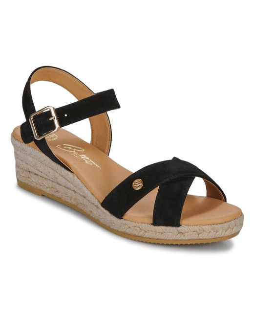 Betty London Black Espadrilles / Casual Shoes Giorgia