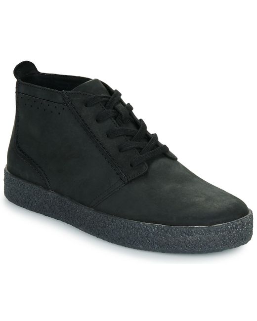 Clarks Black Shoes (high-top Trainers) Streethill Mid for men