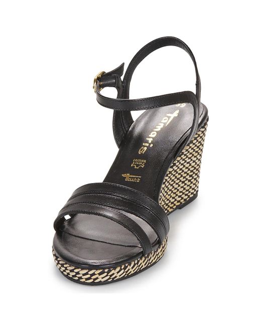 Tamaris Metallic Sandals 28046-001