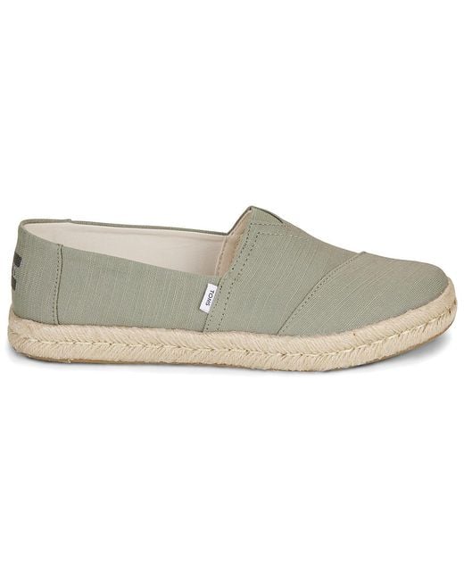TOMS White Espadrilles / Casual Shoes Alpargata Rope