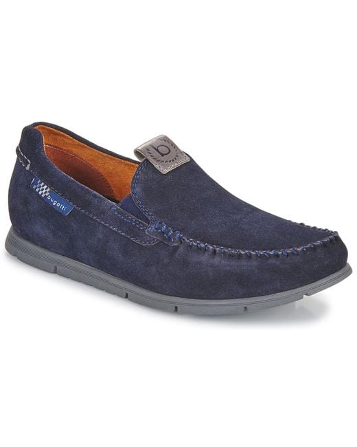 Bugatti Blue Loafers / Casual Shoes 321akb601400-4100 for men
