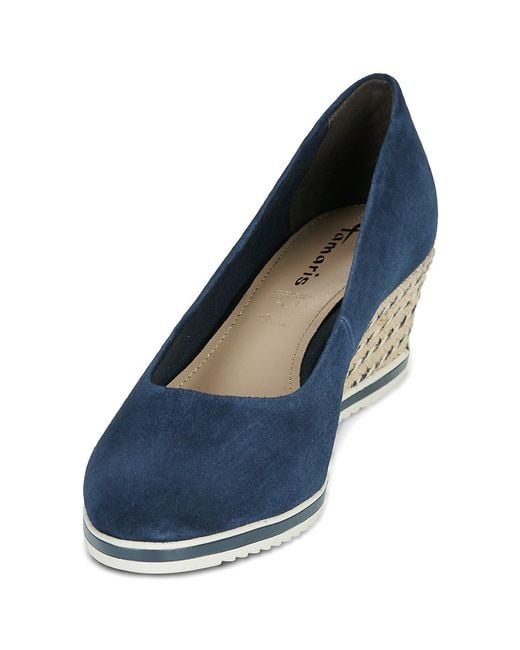 Tamaris Blue Heels 22303