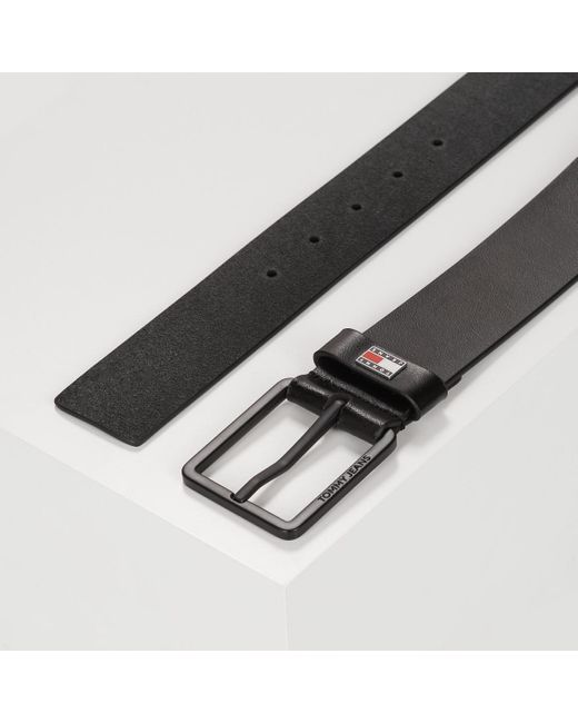 Tommy Hilfiger Black Belt Tjm New Leather 4.0 for men