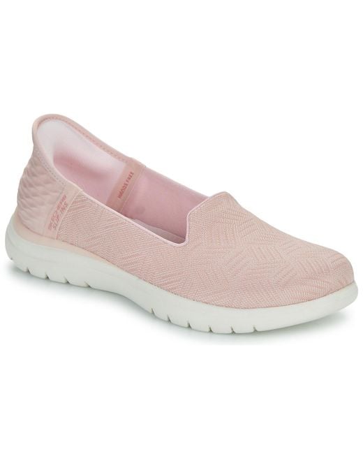 Skechers Pink Slip-ons (shoes) Hands Free Slip Ins - On-the-go Flex Clover