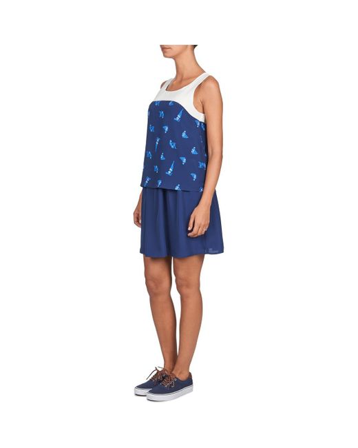 Naf Naf Blue Libain Dress