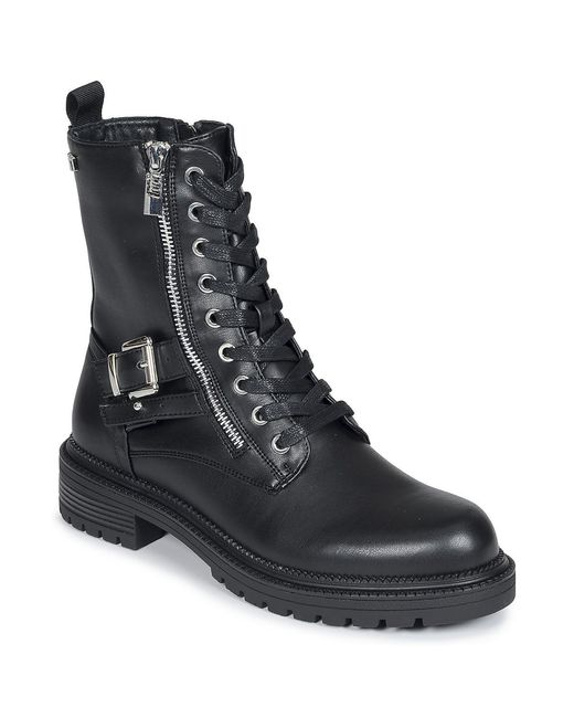 MTNG Black Mid Boots 54774