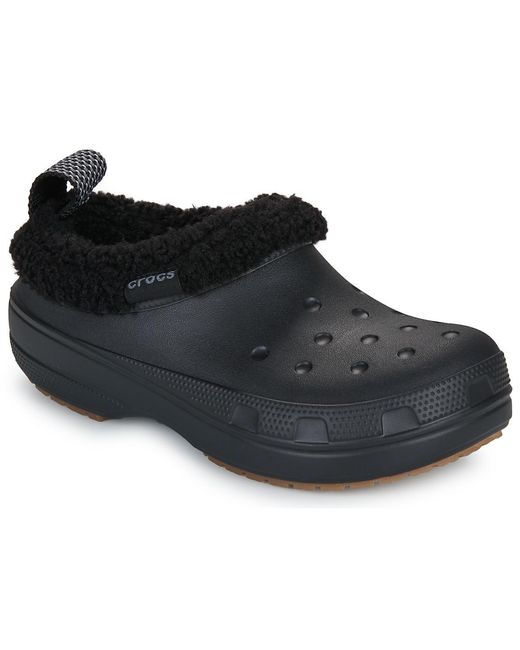 CROCSTM Black Clogs (shoes) Classic Lined Shorty