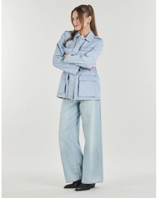 ONLY Blue Jacket Onlkenya L/s Utility Dnm