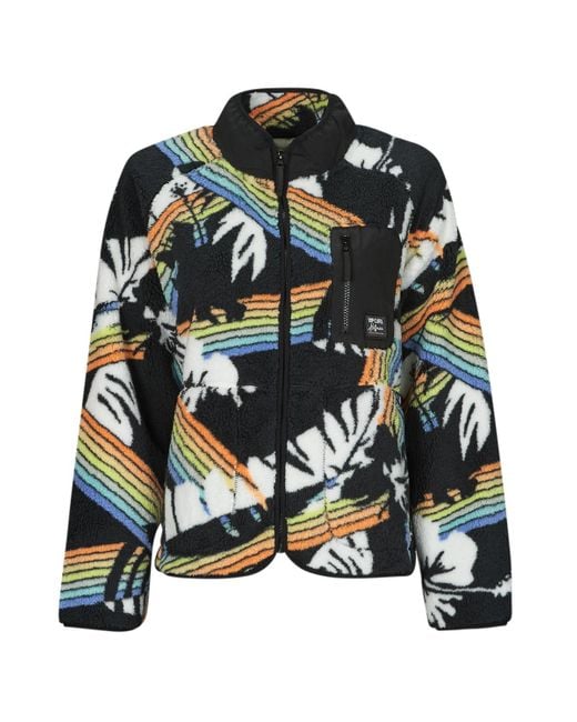 Rip Curl Green Fleece Jacket High Tide Hoffman Polar Fleece