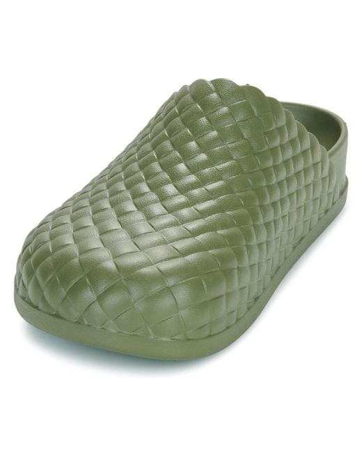 CROCSTM Green Clogs (shoes) Dylan Woven Texture Clog