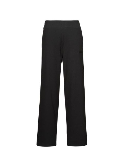 PUMA Tracksuit Bottoms Ess Elevated High waist Straight in Black Lyst UK