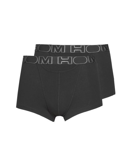 Hom Gray Boxer Shorts Boxerlines Boxer Brief Ho1 Paxk X2 for men