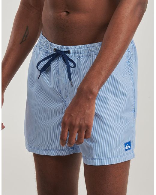 Quiksilver Blue Trunks / Swim Shorts Everyday Deluxe Volley 15 for men