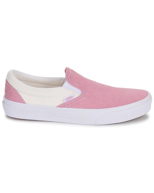 Vans Purple Slip-ons (shoes) Classic Slip-on Joyful Denim Light Pink