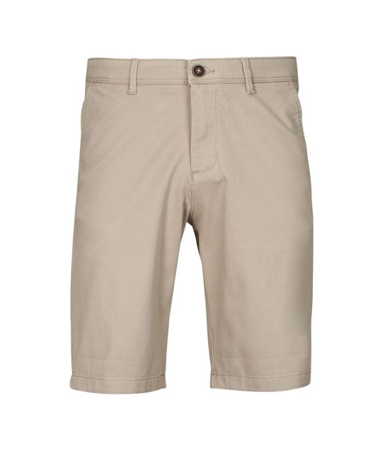 Jack & Jones Natural Shorts Jpstbowie Jjshorts Solid Sn for men