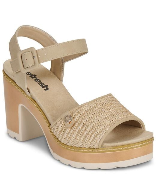 Refresh Metallic Heeled Sandals 175281
