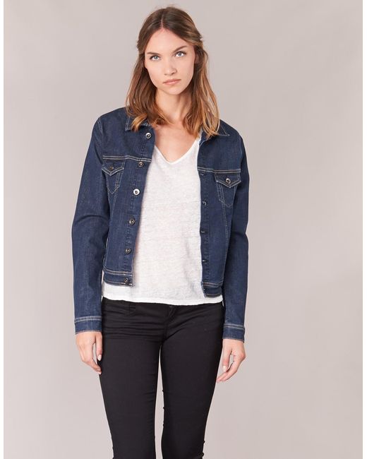 Betty London Blue Ihelefi Denim Jacket