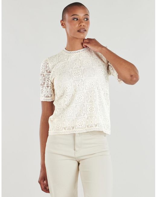 Morgan White Blouse Dboho
