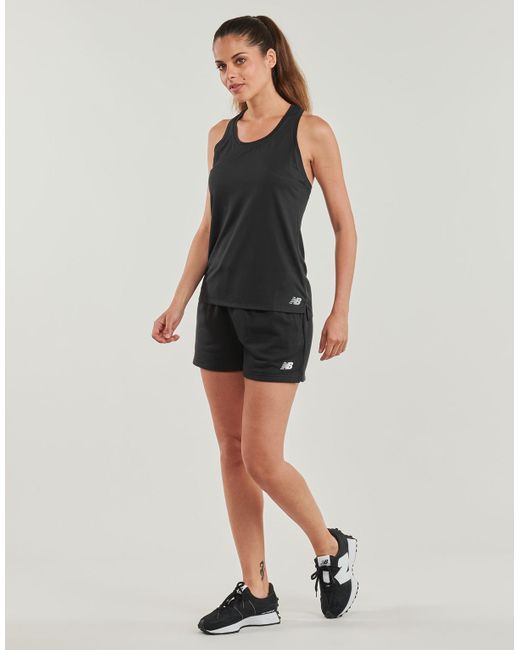 New Balance Black Shorts French Terry Short