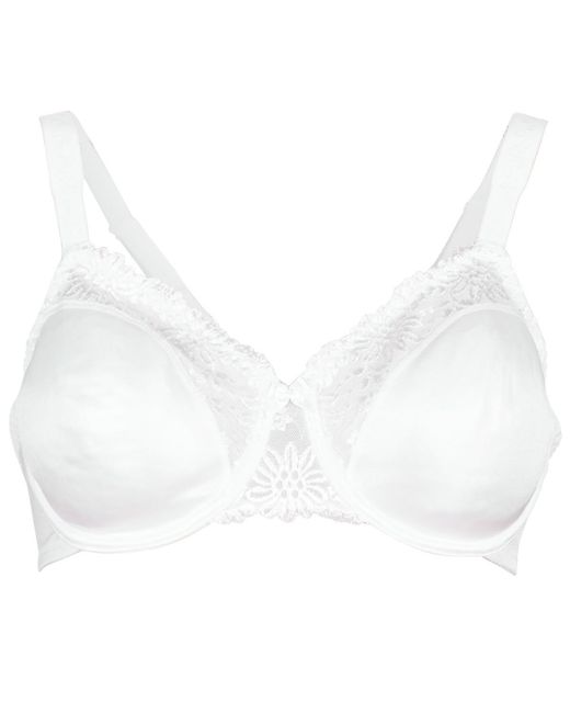 Triumph Ladyform Soft Women's Underwire Bras In White
