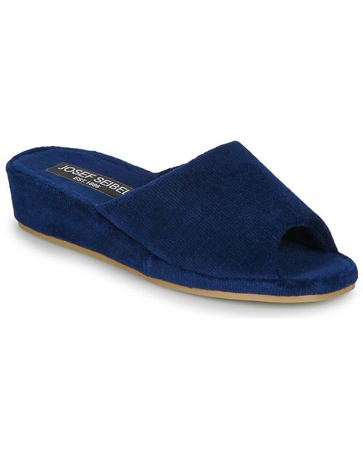 Josef Seibel Blue Flip Flops Marseille 01