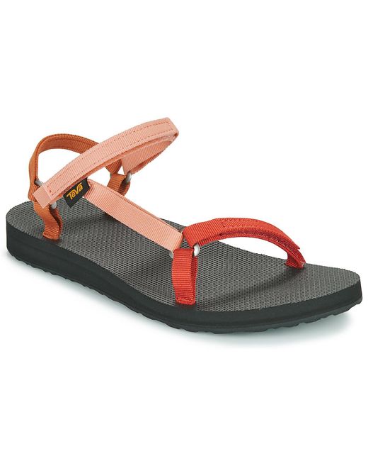 Teva Multicolor Flat Sandals Original Universal Slim