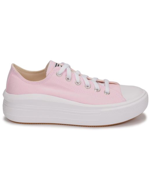 Converse Chuck Taylor All Star Move Seasonal Color Ox Shoes (trainers) in  Pink - Save 31% | Lyst UK