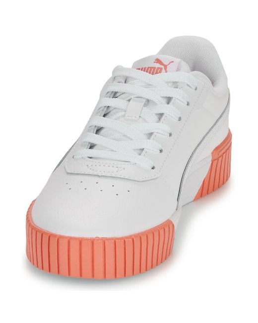 PUMA White Shoes (trainers) Carina 2.0