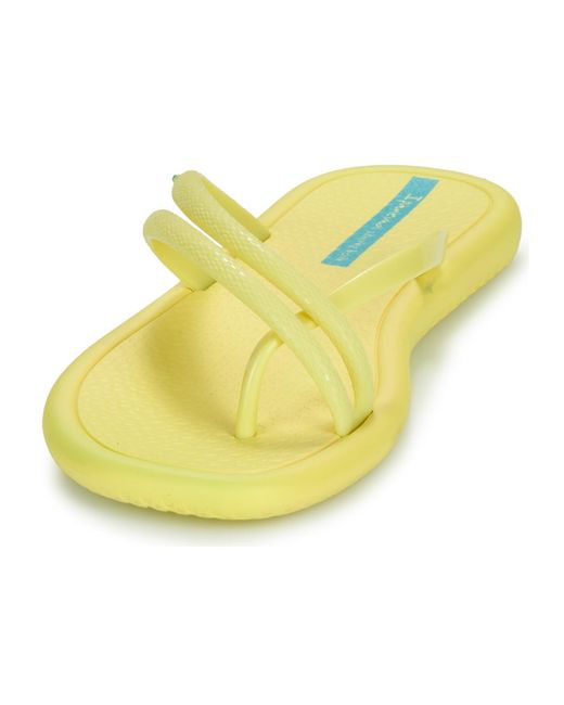 Ipanema Yellow Flip Flops / Sandals (shoes) Meu Sol Rasteira Ad