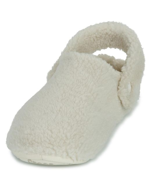 CROCSTM Natural Flip Flops Classic Cozzzy Slipper