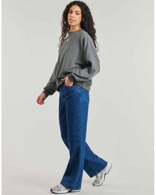 Noisy May Gray Sweatshirts Nmadore