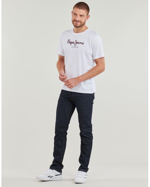 Pepe Jeans Blue T Shirt EGGO N for men