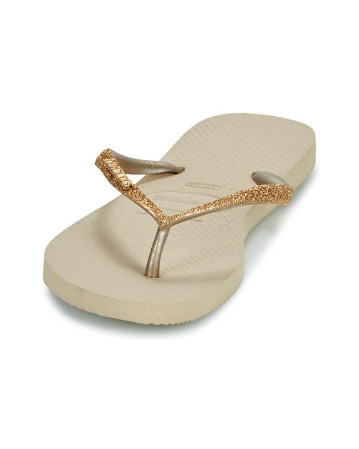 Havaianas Metallic Flip Flops / Sandals (shoes) Slim Glitter Ii