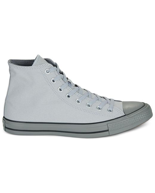 Converse Gray Shoes (high-top Trainers) Chuck Taylor All Star for men