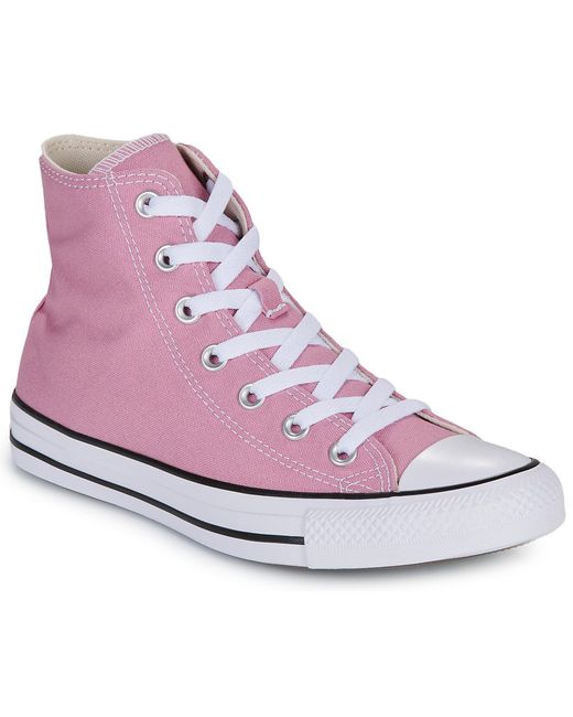 Converse Purple Shoes (high-top Trainers) Chuck Taylor All Star