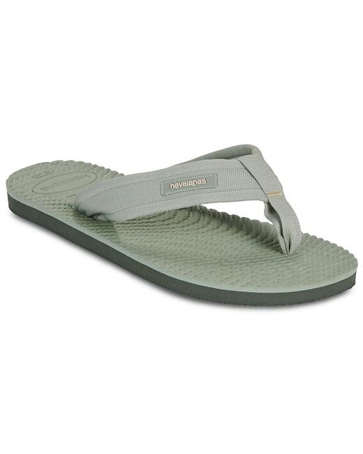 Havaianas Green Flip Flops / Sandals (shoes) Surfer Coast for men