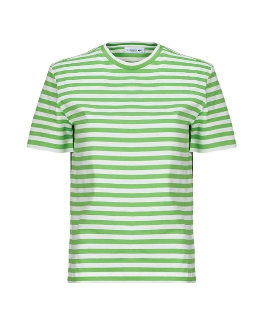 Lacoste Green T Shirt Tf2594