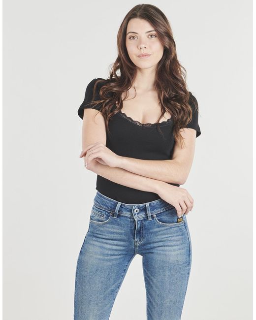 Morgan Black Blouse Damour