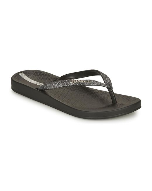 Ipanema Black Anat Lolita Fem Flip Flops / Sandals (shoes)