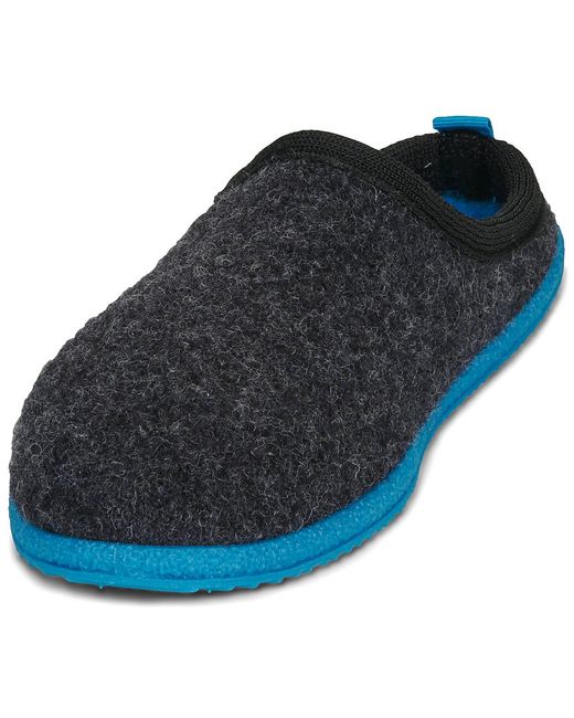 Giesswein Blue Flip Flops Woolpops for men