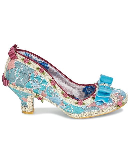 irregular choice blue shoes