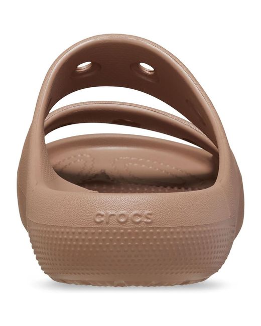 CROCSTM Brown Flat Sandals Clasic Sandal