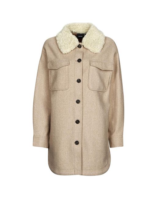 Vero Moda Natural Vmollie Coat