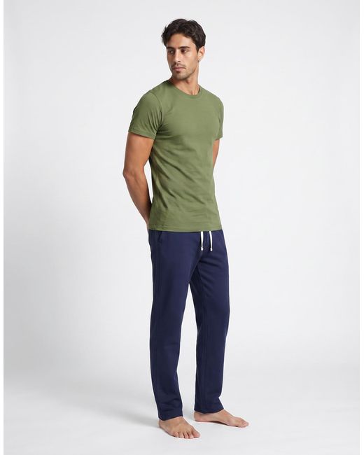 Polo Ralph Lauren Green T Shirt S/s Crew 3 Pack Crew Undershirt for men