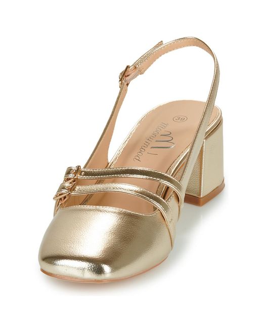 Moony Mood Metallic Heels Estele