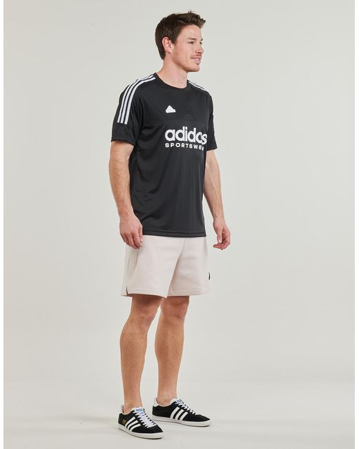 Adidas Black T Shirt M Tiro Tee Q1 for men