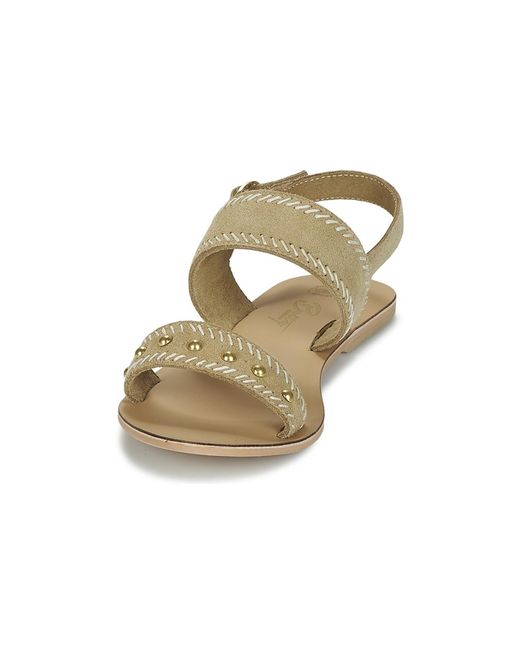 Betty London Metallic Ikari Sandals