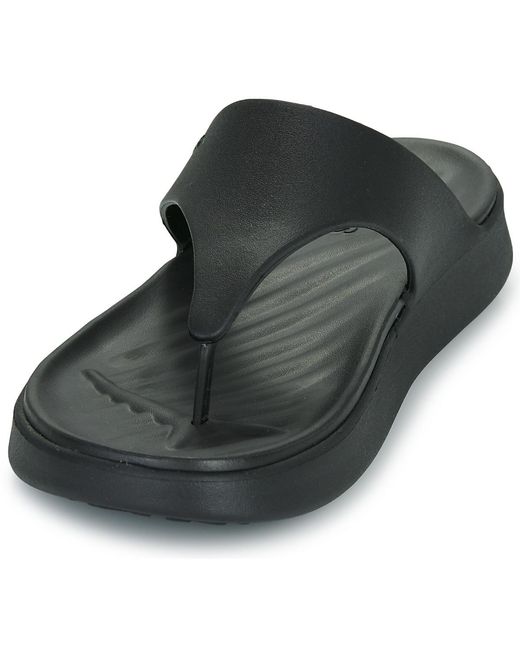CROCSTM Black Flip Flops / Sandals (shoes) Getaway Triangle Flip